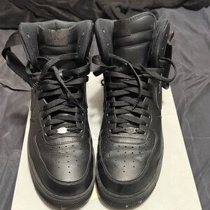 Nike Black High-Top Sneakers